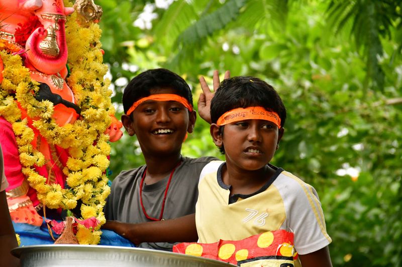 Part of local parade - India-2-1059