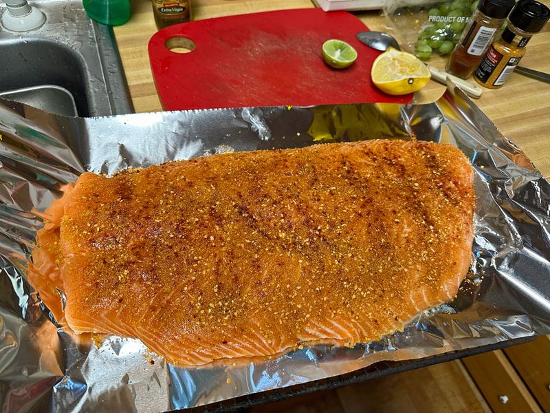 07-24 Salmon ready for the grill i9399