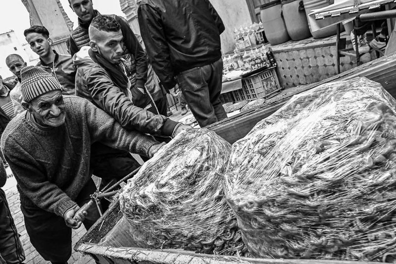 Heavy load of sweets Moroc-3546bw