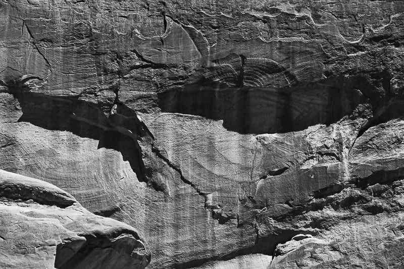 Some day an arch? - Utah19-2-0995-2bw