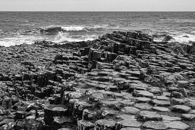 06 13 At Giant's Causeway - Basalt - 5084-2bw