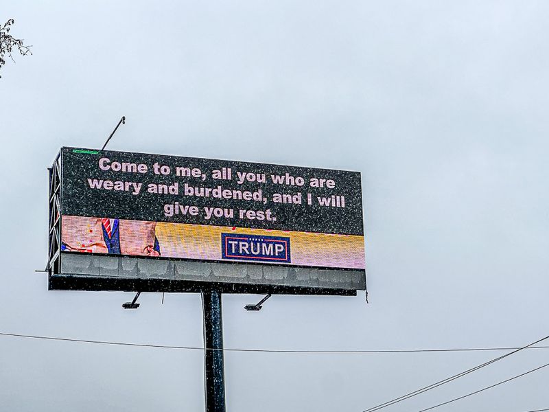 2024 11 14 Malfunctioning bill board i1792