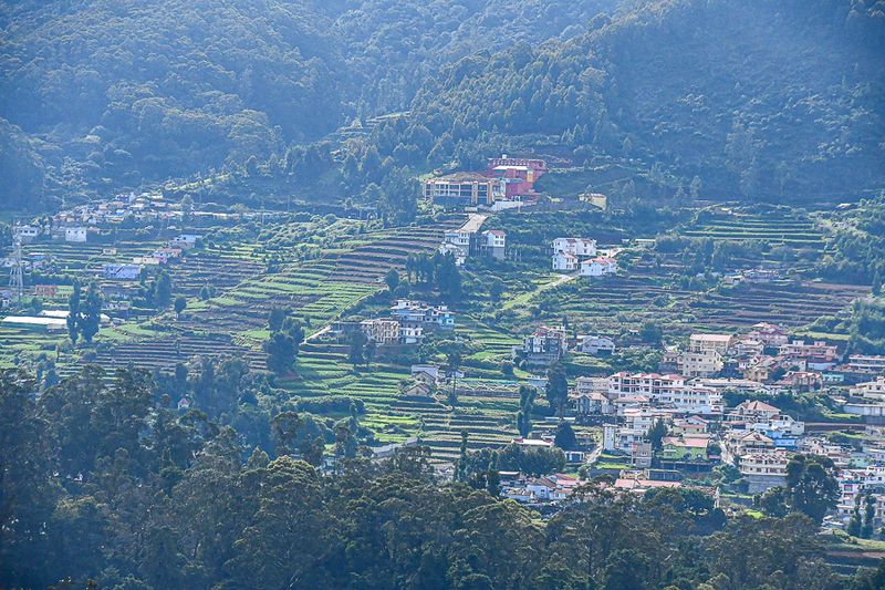 09 05 Morning view of Ooty from hotel India-2-2543