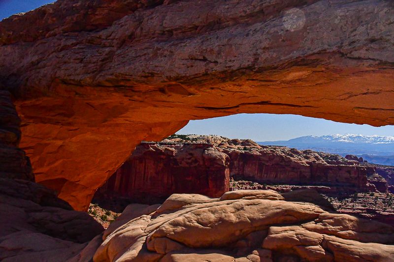 050 3 A view through Mesa Arch Utah19-2-1373