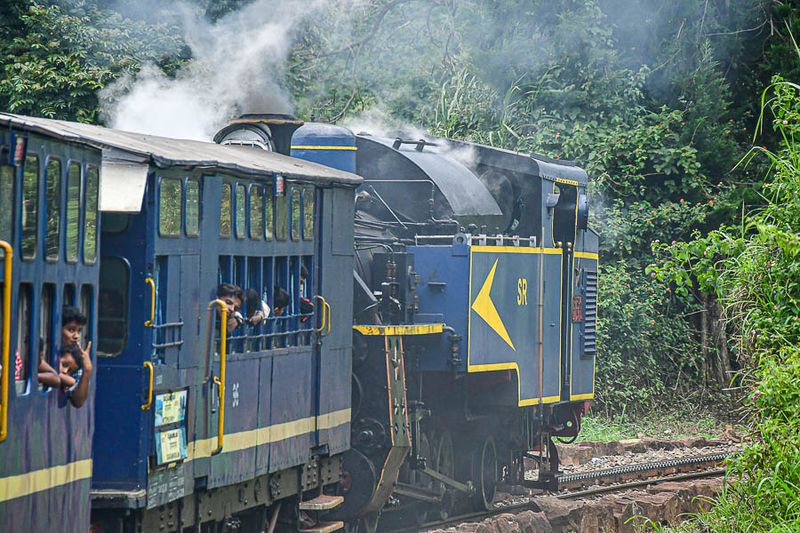On the Nilgiri Mountain Railway - Tamil Nadu