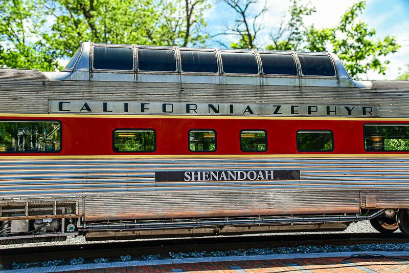 2025 05 24 Buckingham Branch RR - California Zephyr car 'Shenandoah' 1674