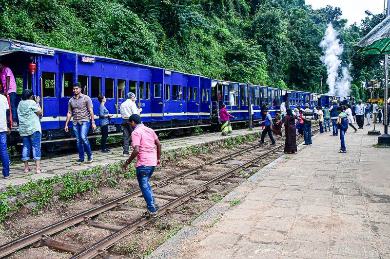 On the Nilgiri Mountain Railway - Tamil Nadu