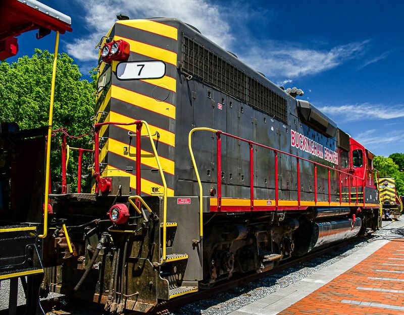 2025 05 24 Buckingham Branch RR lovomotive #7 1681
