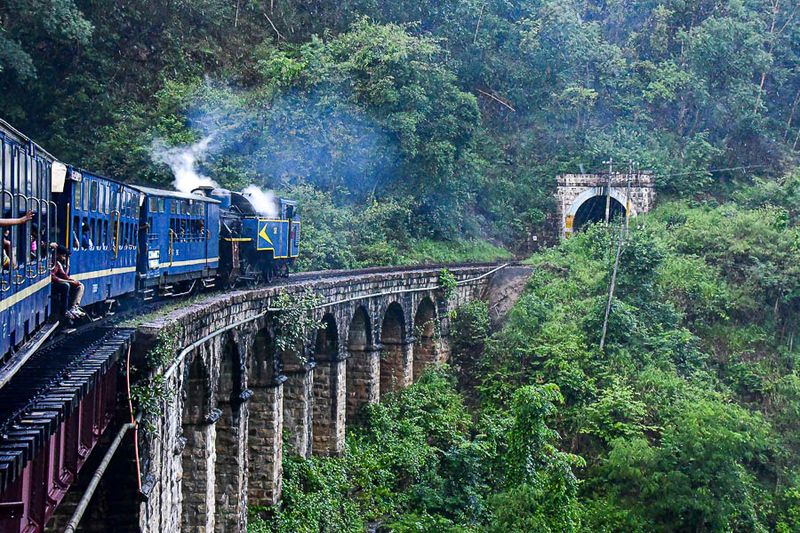 On the Nilgiri Mountain Railway - Tamil Nadu