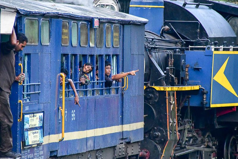 On the Nilgiri Mountain Railway - Tamil Nadu