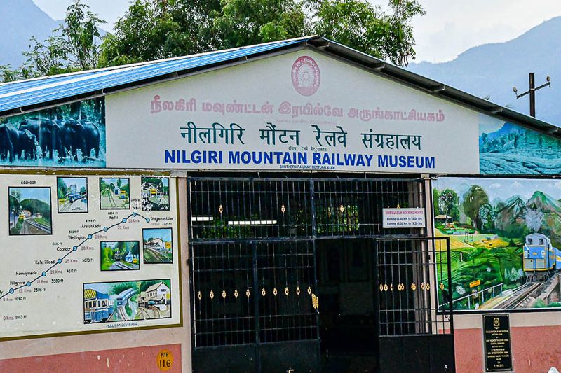 On the Nilgiri Mountain Railway - Tamil Nadu