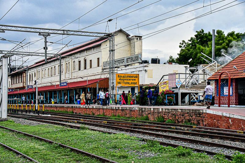 On the Nilgiri Mountain Railway - Tamil Nadu