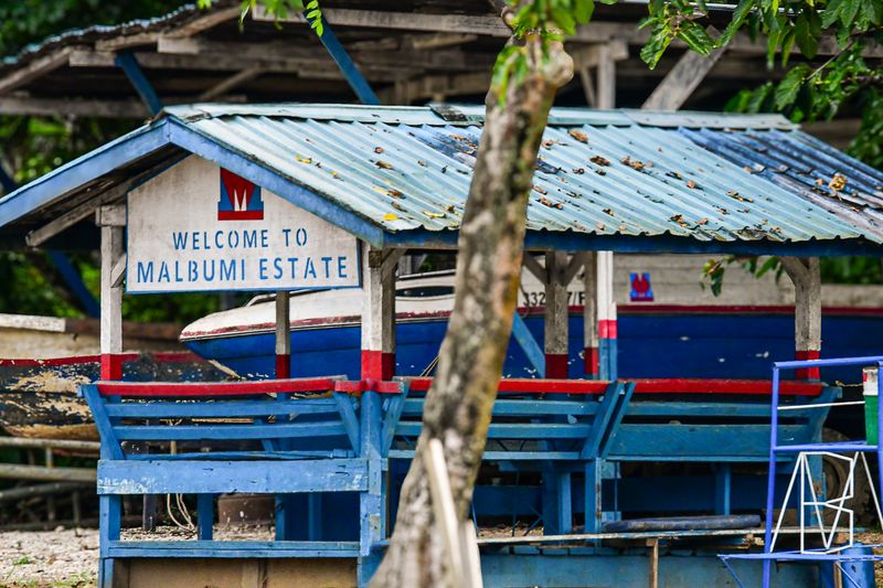 Malbumi Estate crossing on the Kinabatangan River 5483