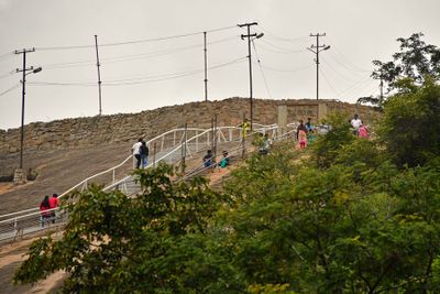 Vindhyagiri Hill Temple - India-2-1042