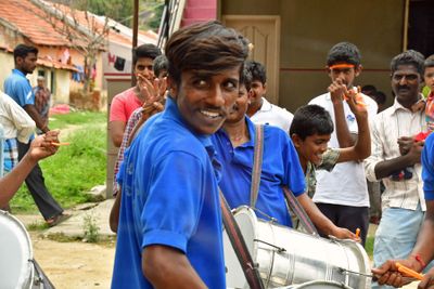 Part of local parade - India-2-1054