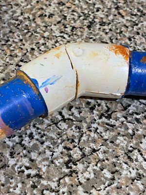 12-14 The offending waterlline joint from our water outage i7259