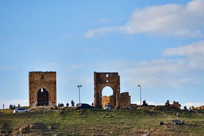 Roof-top view of Fez - Marinid Tombs - Moroc-3571