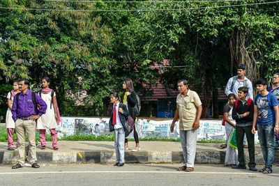 Waiting for the bus India-2-1883