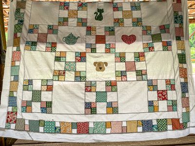 The week's crafts on display
