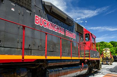 2025 05 24 Buckingham Branch RR locomotive #7 1682