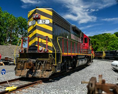 2025 05 24 Buckingham Branch RR locomotive #12 1684