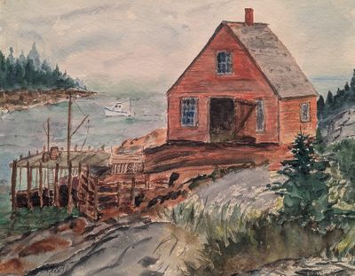 Pier and lobster/fish house