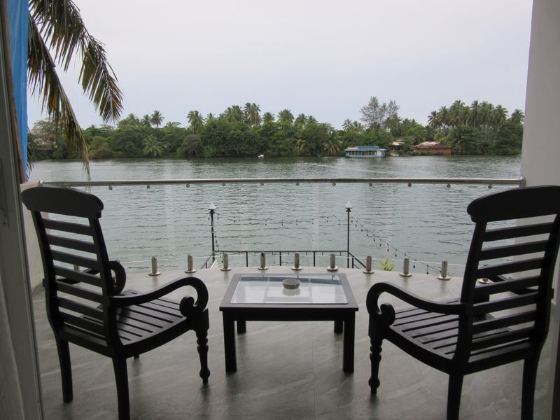 Our balcony in Aluthgama