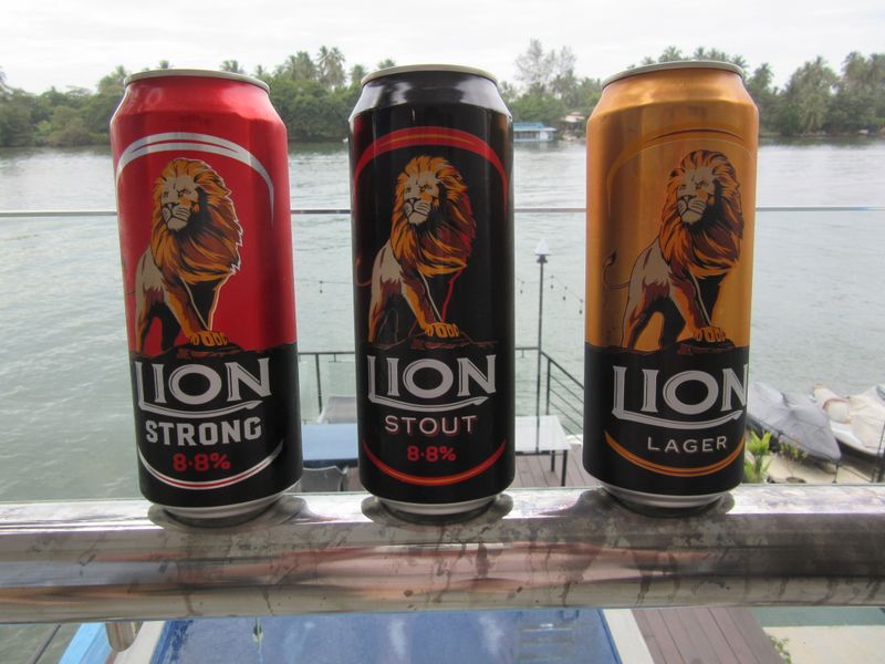 Lion beers - the stout is excellent