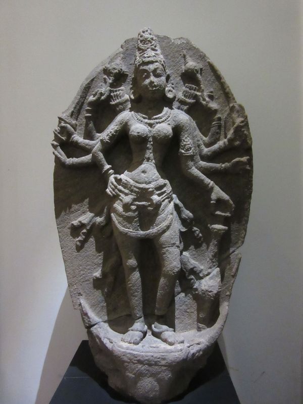Goddess Durga (9-10th Century AC Mihintale)