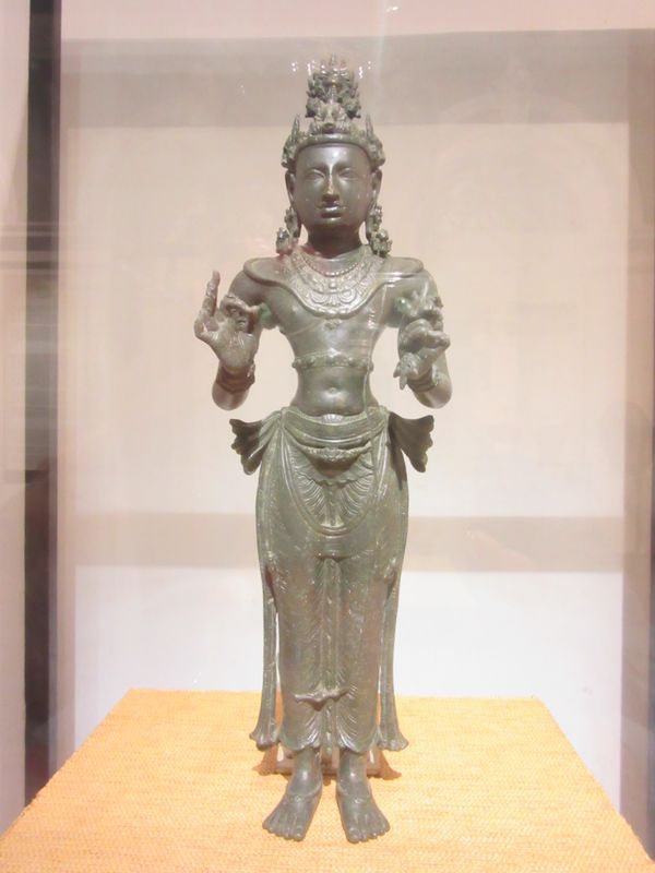 Vajrapani Bodhisatva (Bronze 9th Century AC)