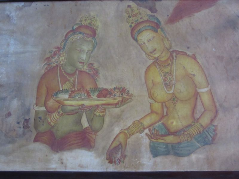 Apsaras (5th Century AC, Sigiriya)