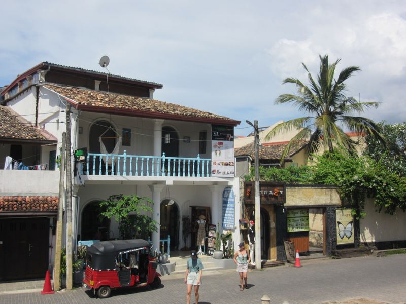 Wee row of houses
