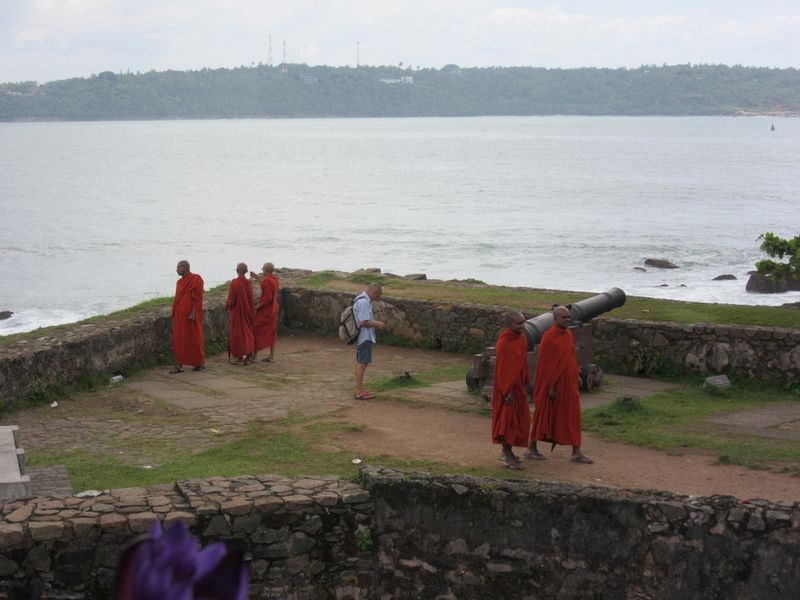 Monks on the ramparts