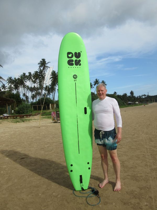 Pete and board