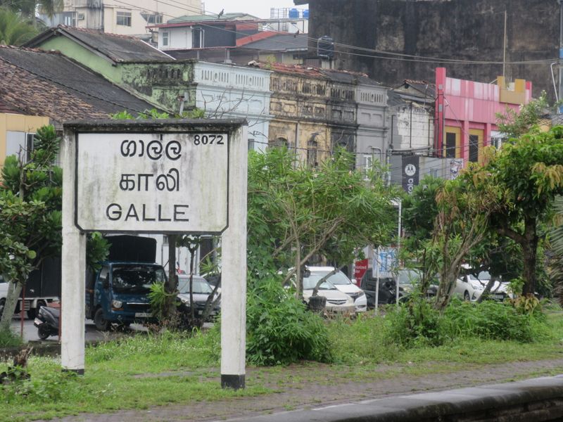Arriving in Galle
