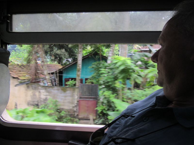 Watching the scenery go by