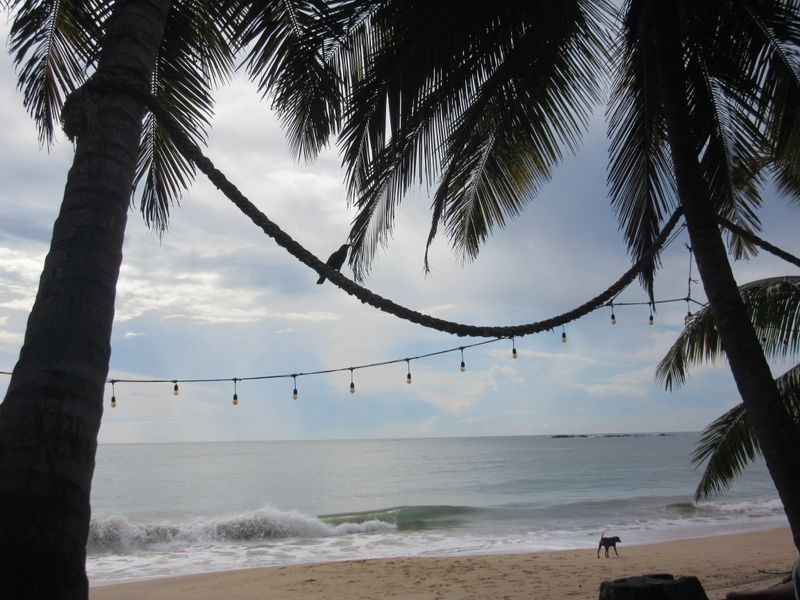 Right on Medaketiya Beach