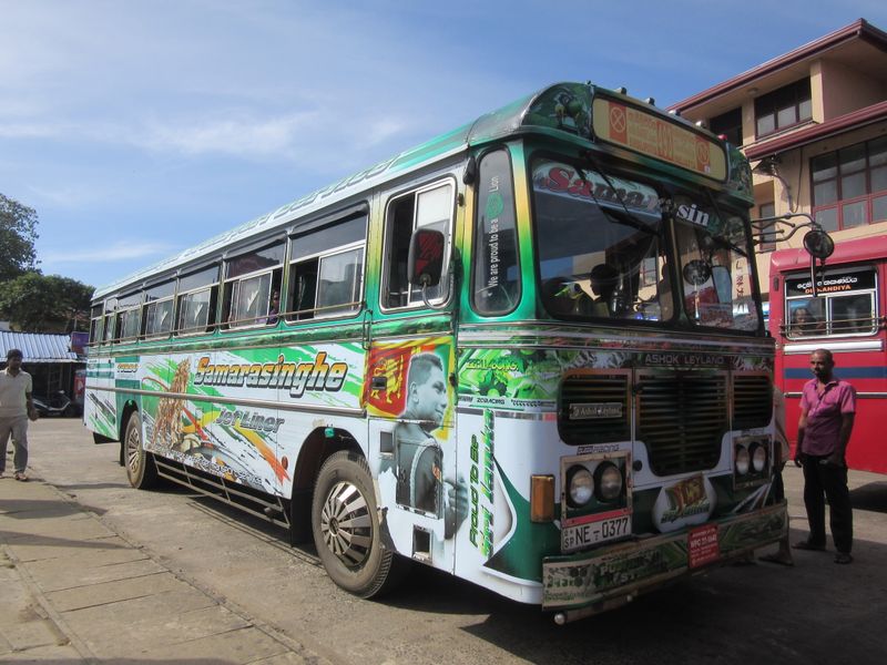 Colourful bus
