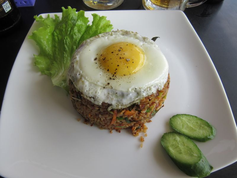 Nasi Goreng (Indonesian but served here)