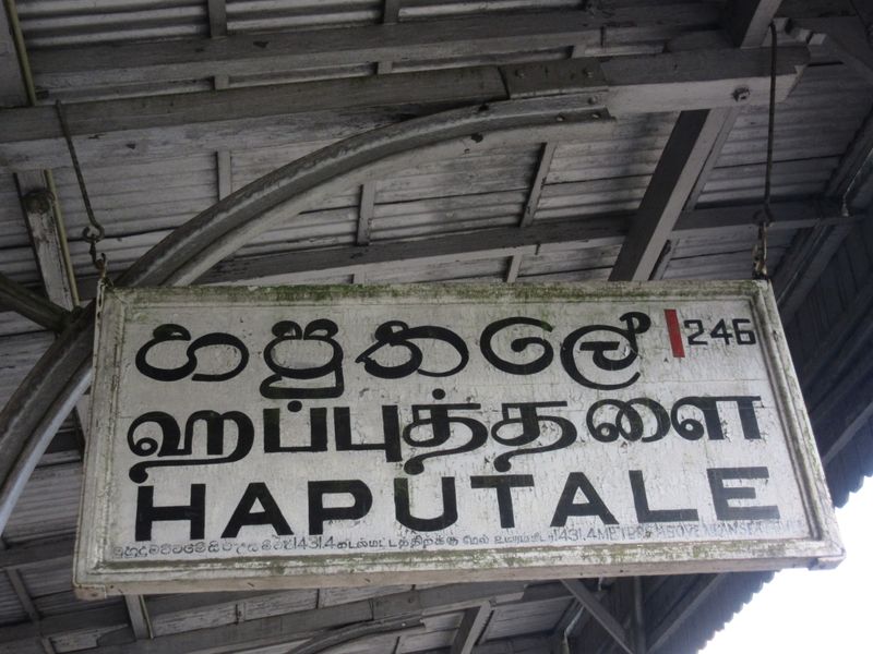 We say goodbye to Haputale...