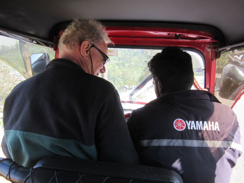We try driving a tuk tuk - it's trickier than it looks