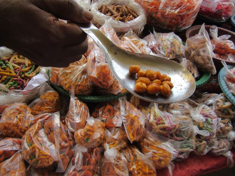 Spicy snacks - we bought some