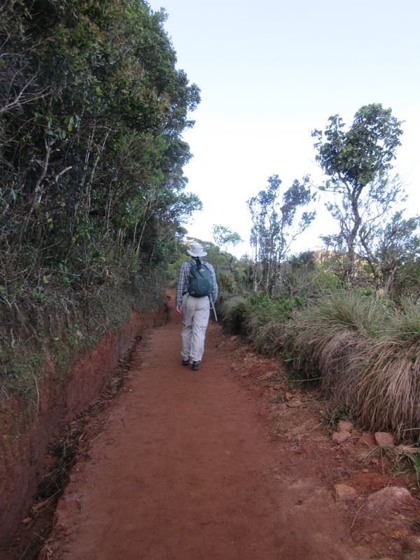 Pete on trail