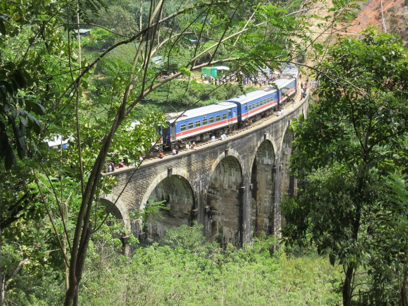 There's a train already on it