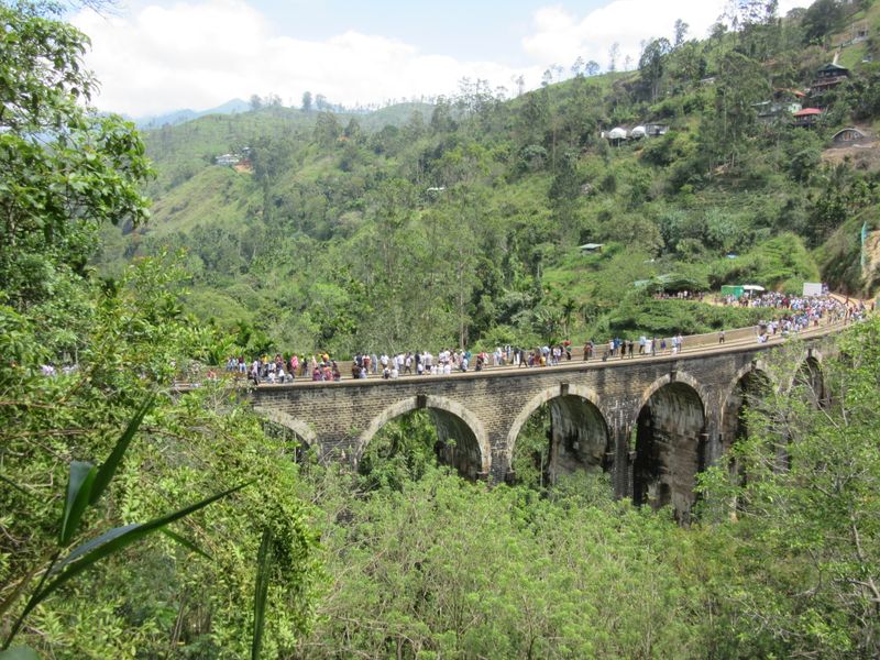 ...spanning a steep valley