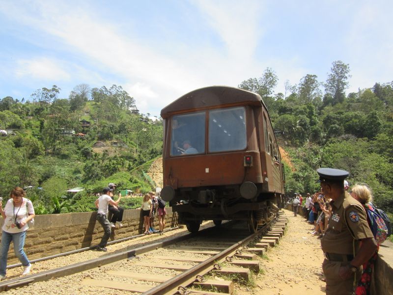 ...here comes another train