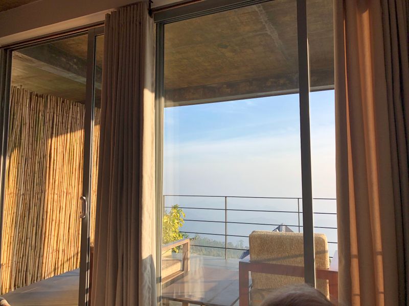 Our balcony, and view...