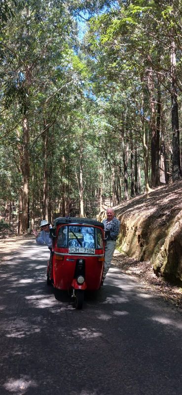 Yay, from our tuk tuk