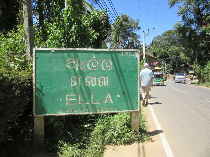 We walk back to Ella