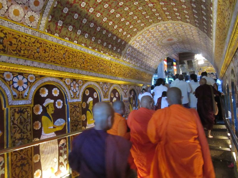 ...on their way to give their offerings